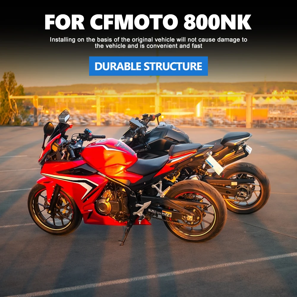 Motorcycle Tail Tidy License Plate Holder Bracket For CFMOTO 800NK Rear Fender Eliminator Mount Accessories Moto Rear Fender Kit
