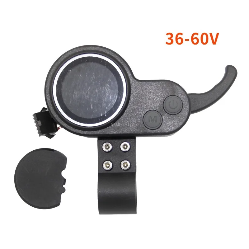 

JP Throttle Accelerator 36V-60V Universal LCD Display Dashboard 6 Pins For Electric Scooter Parts Scooter Accessories