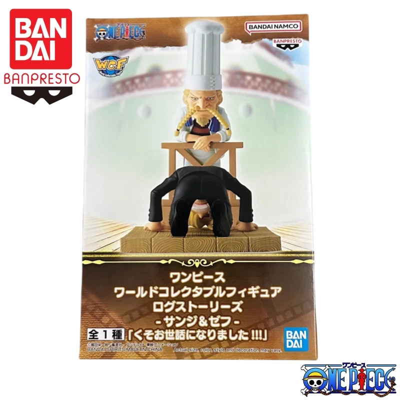 

In Stock Bandai Original Banpresto One Piece Sanji Action Figure Model Doll Brand New Boxed Anime Characters Toys Model Garage