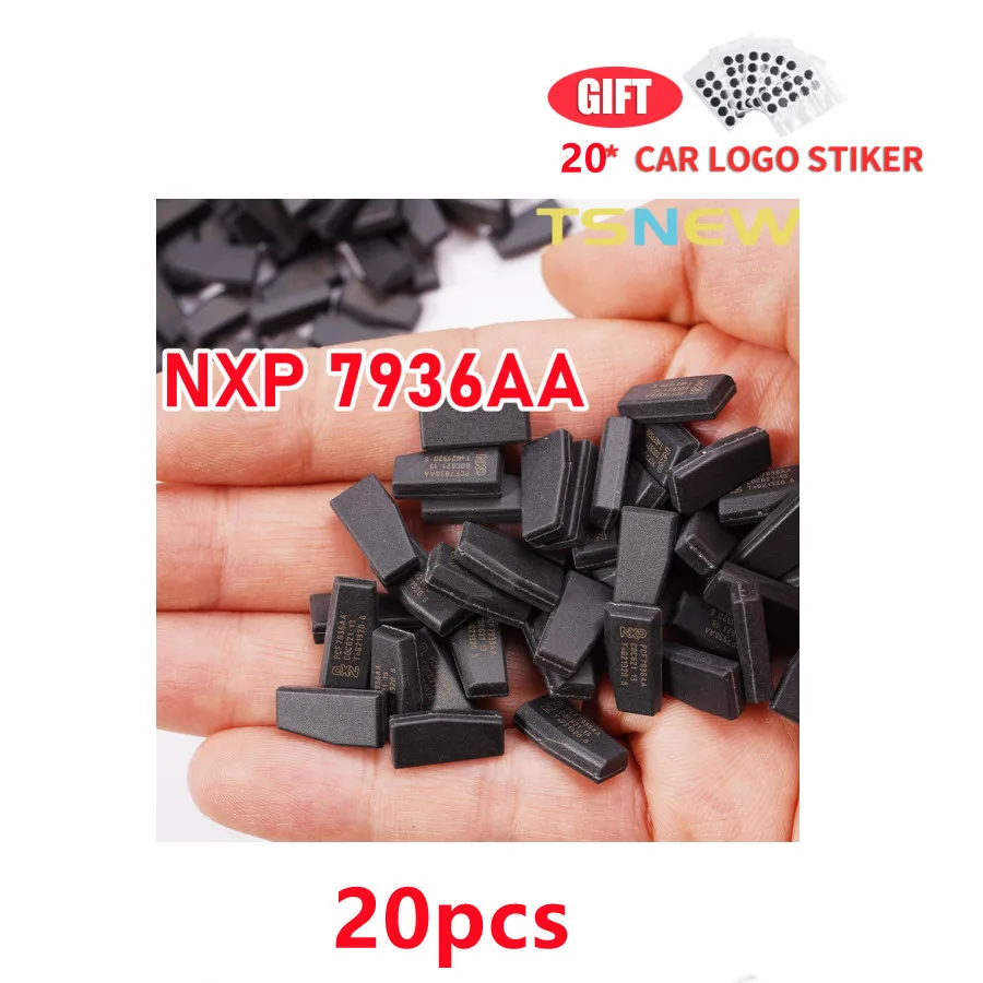 

10PCS 20PCS Original PCF7936AA ID46 PCF7936AS 7936 Transponder Chip with free 14mm badges for renault