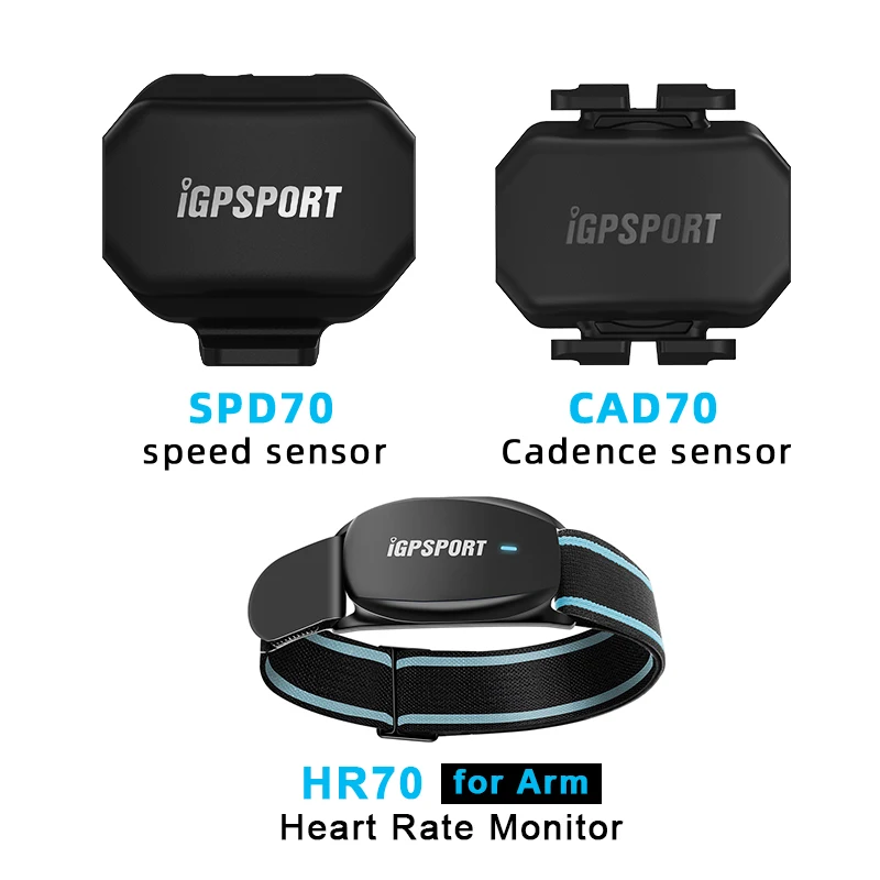 iGPSPORT BSC200 セット HR70 SPD70 CAD70 M80 自転車