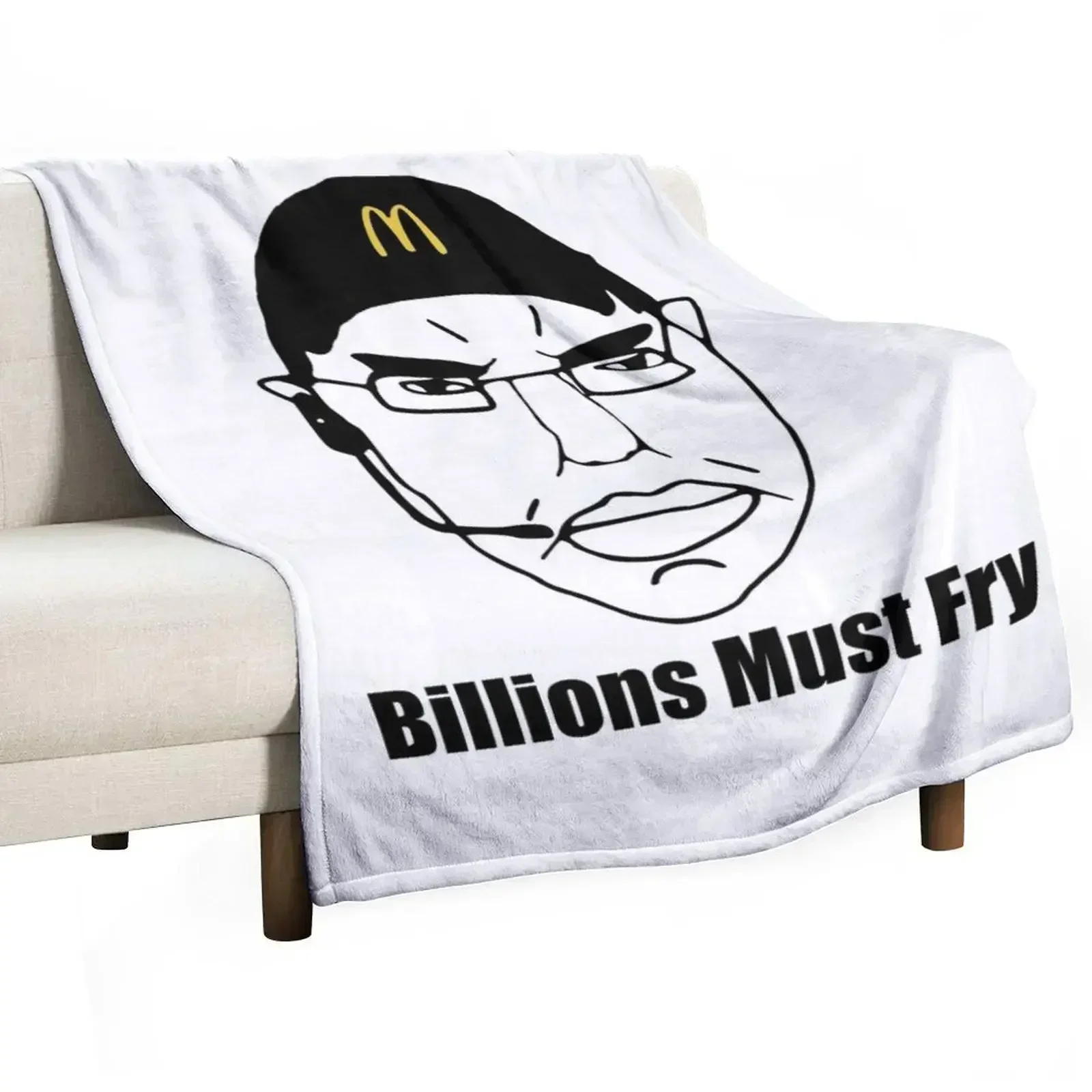 

CHUD Billions Must Fry Throw Blanket valentine gift ideas christmas gifts Blankets