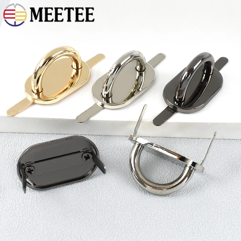 

2-20Pcs 20mm Metal Buckles for Handbag D Ring Arch Bridge Buckle Bag Strap Connector Side Clip Clasp DIY Hardware Accessories