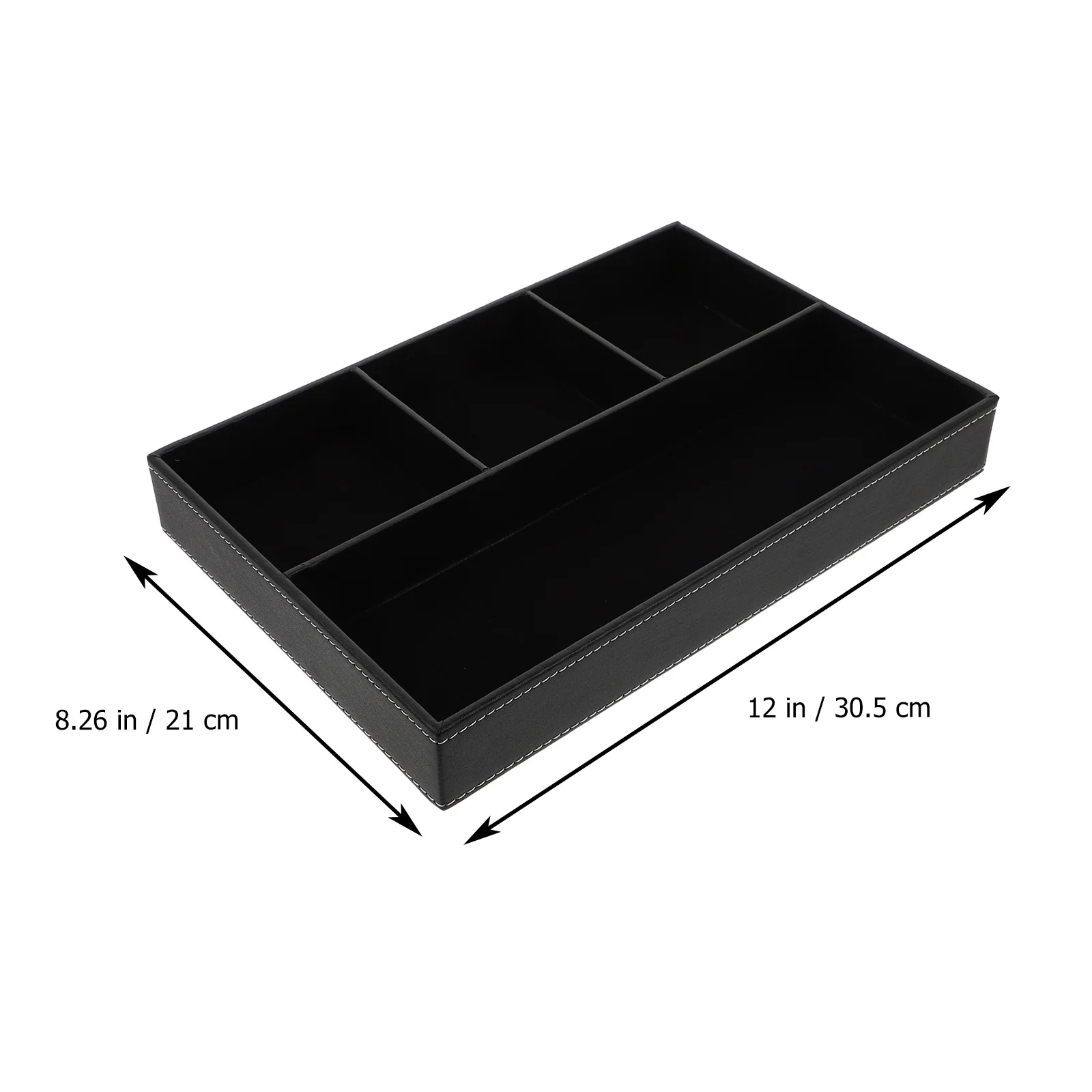 

Desktop Storage Basket Jewelry Box For Cutlery Organizer Kitchenware Household Container Durable Smooth Corners Natural