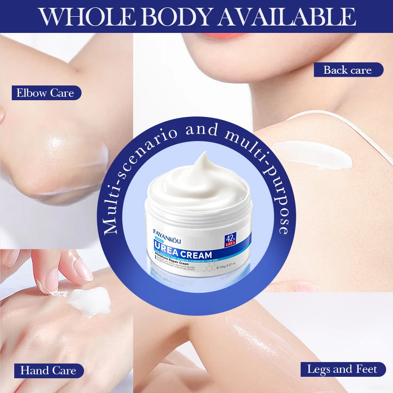 كريم FAYANKOU اليوريا للوجه والجسم 100 جرام مغذي ومرطب للبشرة المتشققة وإصلاح العناية الجافة المكثفة P9Y4 #1