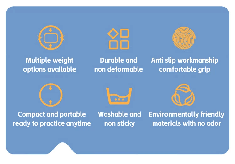 Silikon-Fingertrainer-Ring Handgelenk-Fingertrainer Handmuskel-Stärkungsring Übungs-Karpaltunnel-Expander Fitness-Trainingsgerät – Detail 3