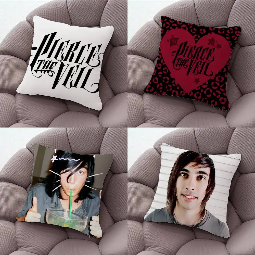 

P-Pierce The V-Veil Band Pillowcase Pillows for Sofa Cover Decoration Home Decor Items Luxury Pillow Covers Cushion Cushions