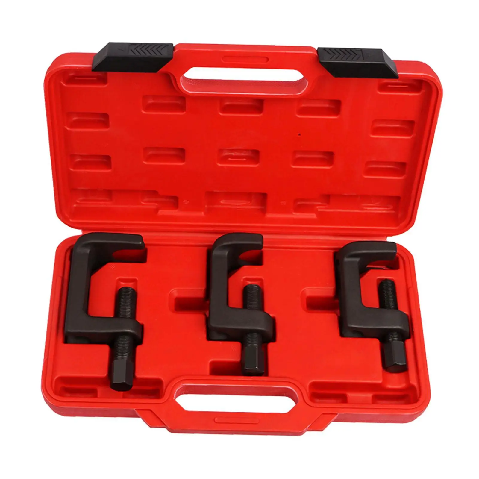 Ball Joint Separator Extractor Puller ชิ้นส่วน Professional สีแดงกล่องเก็บ Slack Adjuster Puller เครื่องมือกําจัดสําหรับ Passat