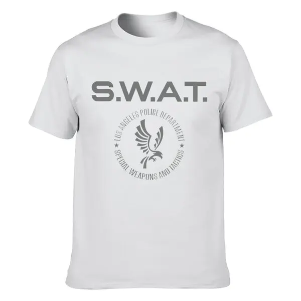 NEW SWAT LAPD Los Angeles Policcee Dep TV Series S.W.A.T. Reboot Inspired T-shirt