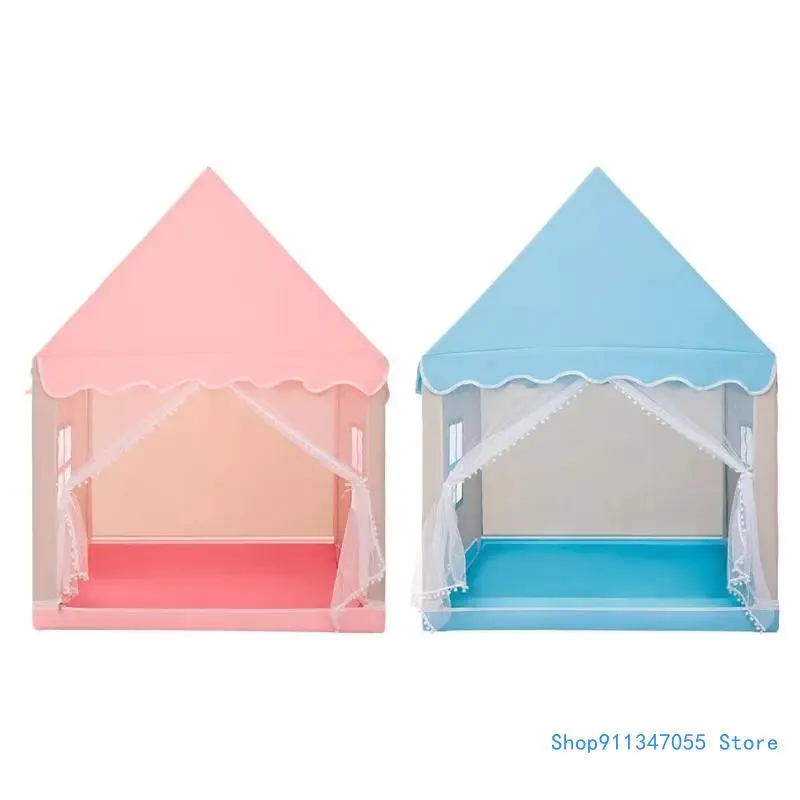 Draagbare Kinderen Tent Opvouwbare Kids Baby Speelhuis Grote Meisjes Roze Blauw Drop Shipping