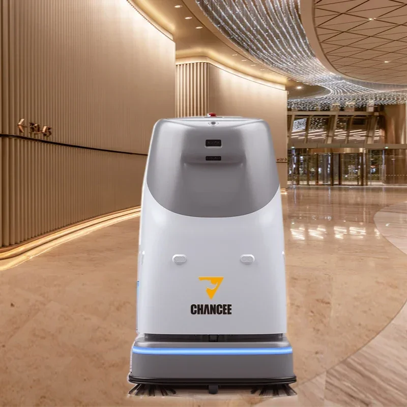 SC50 Intelligent Cleaning Robotic Sweeper Machine Unmanned Robot Floor Scrubber