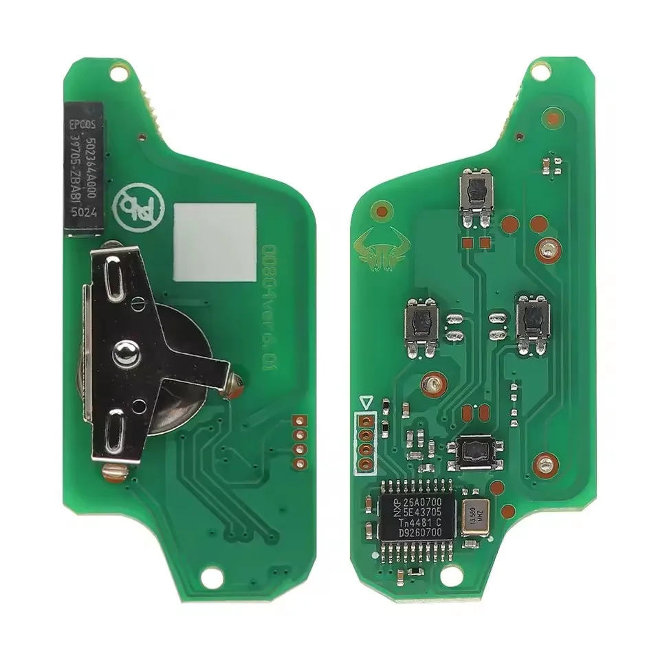 

Xuri 4 Buttons For Peugeot 1007 For Citroen C8 Fob ASK/FSK 433Mhz PCF7941 Flip Remote Smart Car Key VA2/HU83 Blade CE0523