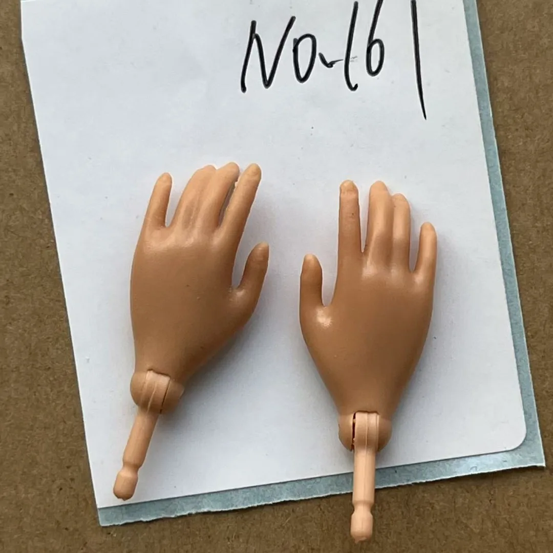 1/6 Doll Hands Yoga Doll Replace Colorful Hands Elbows Feet Monster Barbee Doll Parts Accessories