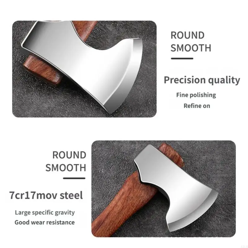 Adereços eixos miniatura, estatueta eixos à prova ferrugem aço inoxidável para decoração trabalho,