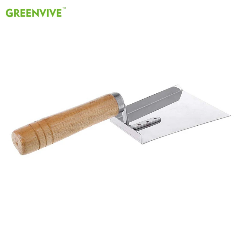 

Beekeeping Clean Tool Stainless Steel Wood Handle Cleaning Beehive Shovel 3.15in *7.87in Honey Shovel Beekeeping Tools Equipment