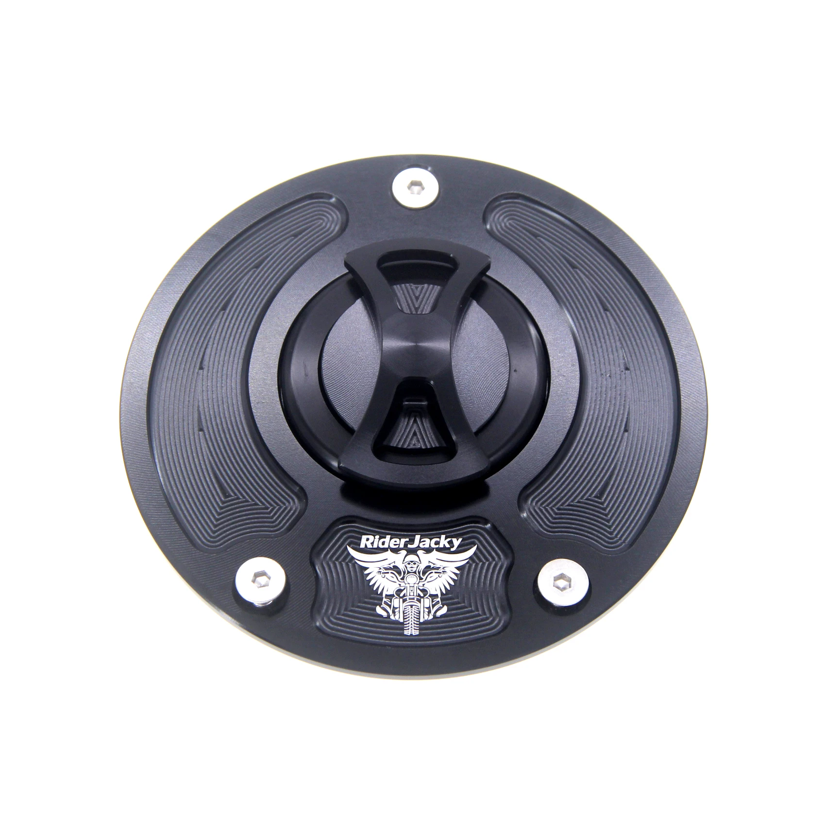 

RiderJacky® Motorcycle Keyless Fuel Gas Tank Cap Cover For kawasaki ER400 ER-4N 2011-2013, ER650 ER-6N ER-6F 2006-2017