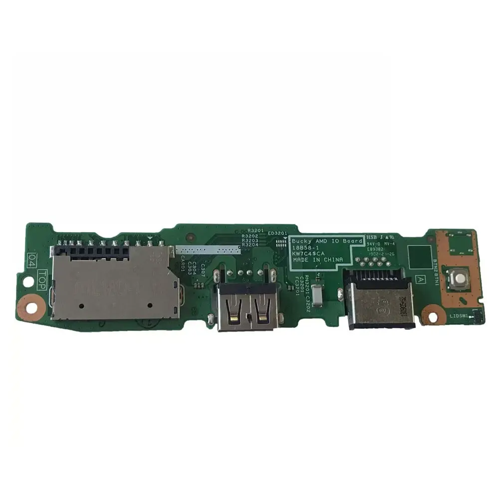 For Dell Inspiron 5480 5482 5485 5488 5580 Laptop IO RJ45 USB Jack network card Power Button Board switch Accessories 0R0MGY