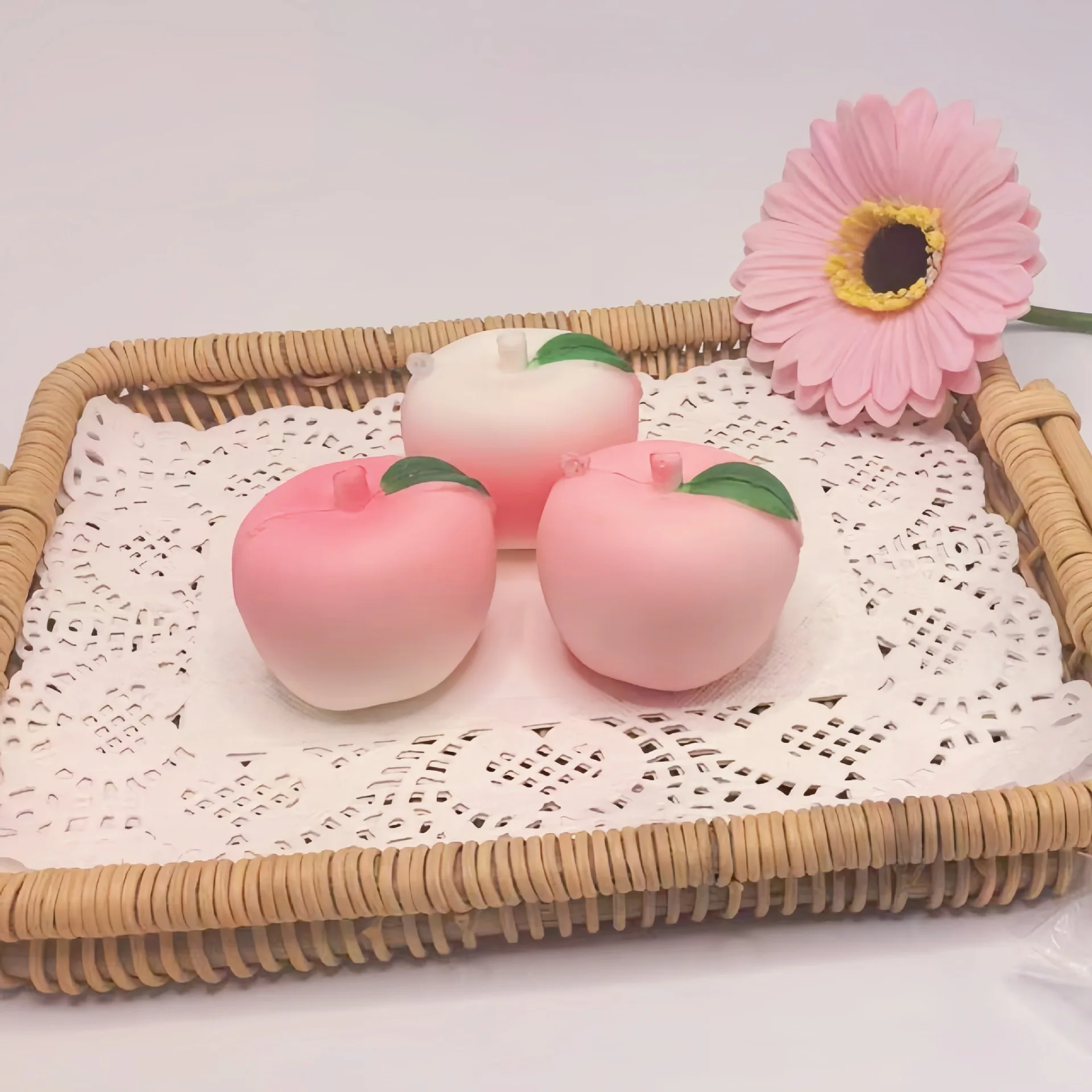 

Wet and soft feel simulation fruit collection slow rebound suction finger suction finger decompression gift gift