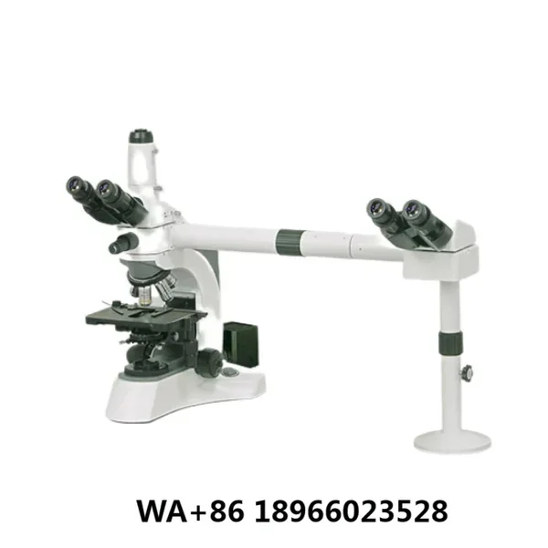 Laboratory Teaching Multi-head  Infinite Optical Biological Microscope Price For 2 people observation