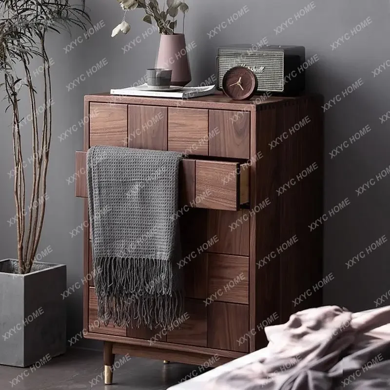 

Hchest of drawers household entrance storage cabinet light luxury living room against the wall side cabinet with drawers