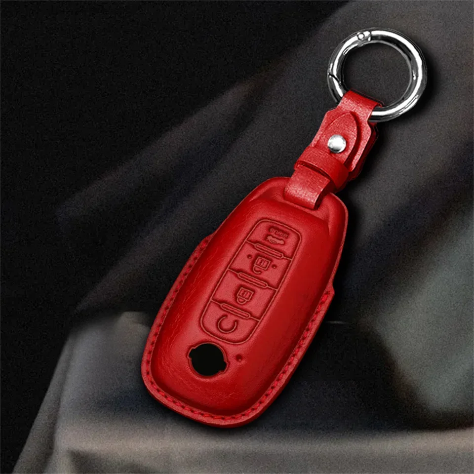 

Car Key Cover Case For Nissan Juke Leaf Micra K12 Note Patrol Qashqai J11 J10 Tiida Versa X-trail Xtrail X Trail T32 Infiniti