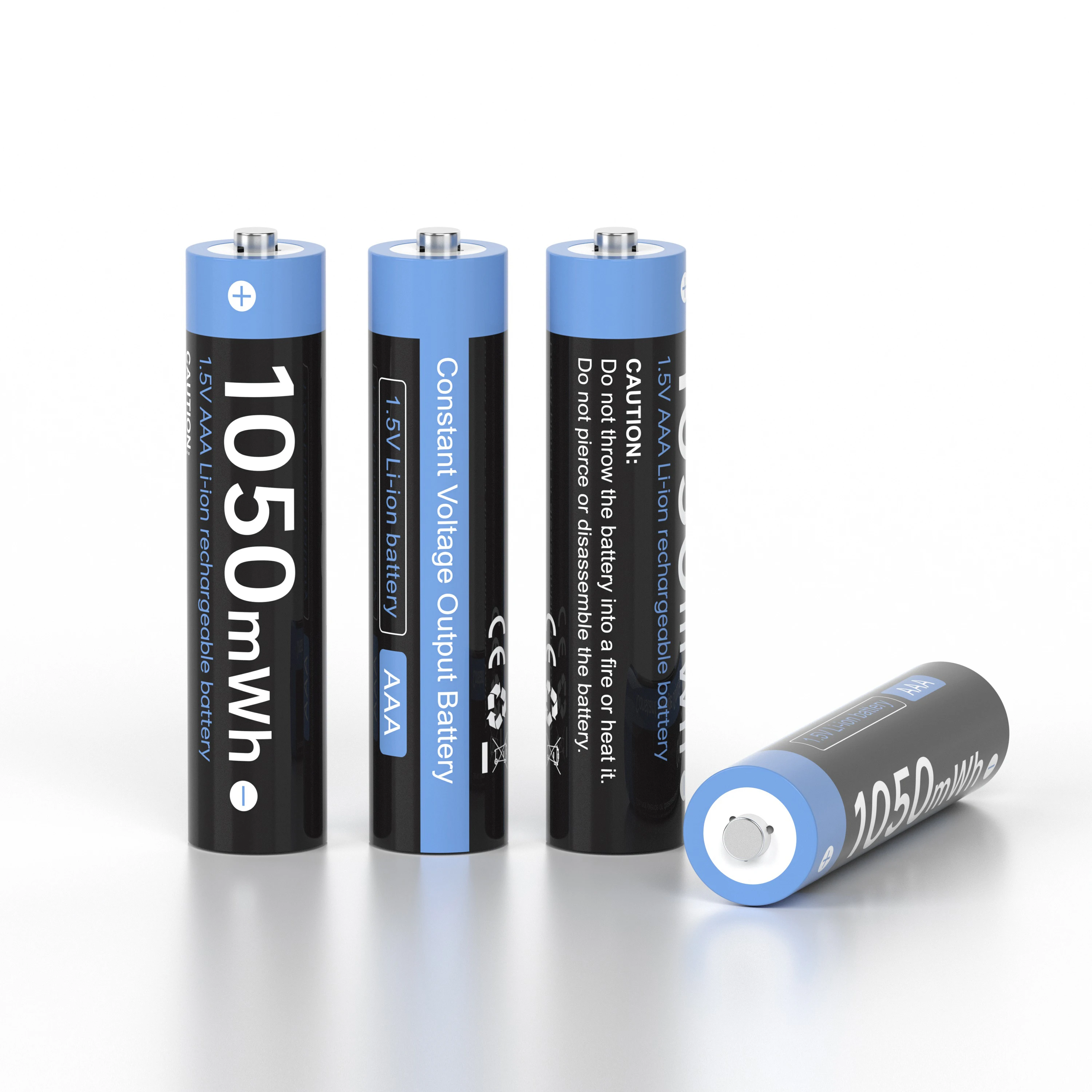 Оригинальная перезаряжаемая батарея AAA 1,5 В, 1050 мАч, 1,5 В, литий-ионная батарея AAA с зарядным устройством для батареи 1,5 В AAA