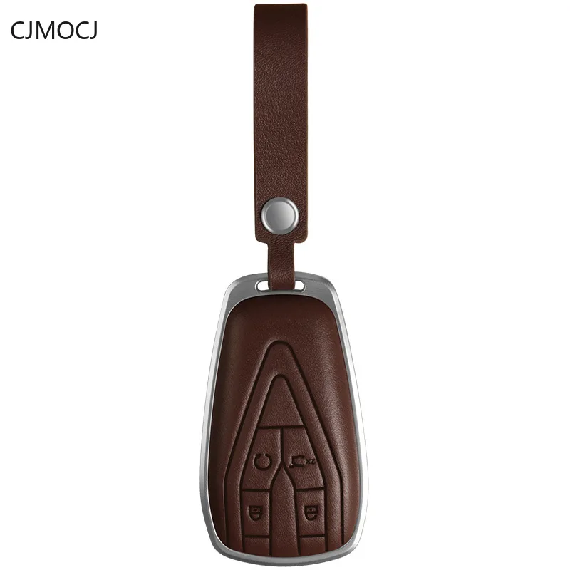 

Premium Zinc Alloy Key Cover Case for Changan CS75 Plus/UNI-T/UNI-V/Eado/CS35/CS55/Oshan X7 (2024) - Protective Key Fob Shell