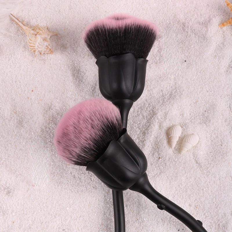 

Black Gold Rose Powder Makeup Brush Beauty Tool Cosmetic Single Piece Makeup Tool Blusher Brush Loose Powder Brush