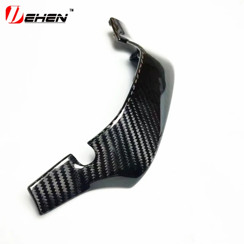 Fit For  1 2 3 4 Series  i3 i4 Z4  M3 M4  1 PCS Carbon Fiber Car Steering Wheel Panel Decoration Cover Trim Frame