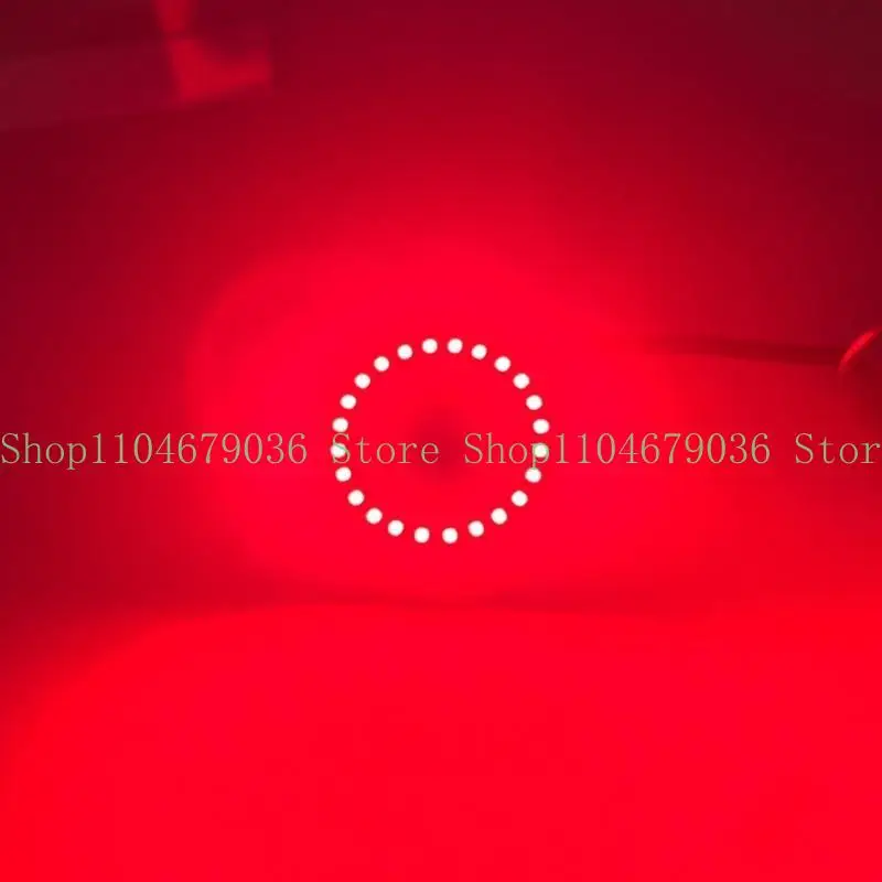 652F مصابيح LED للدراجات النارية مع عدسات واضحة: وضع تشغيل الموضع الخلفي إشارة ، ومؤشرات تشغيل وضوء الفرامل