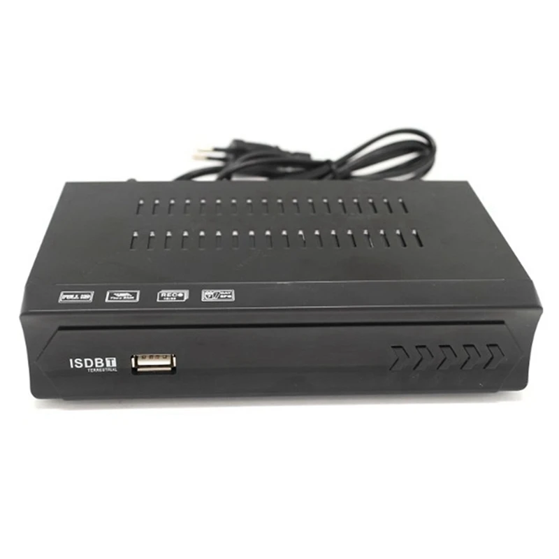 

EU PLUG ISDB-T 1080P HD Set-Top Box For Brazil/Chile Terrestrial Digital Video Broadcasting TV Receiver