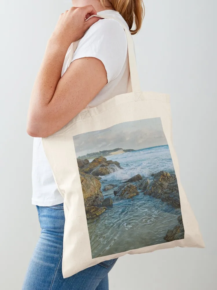 

One Mile Beach, Forster - Tuncurry, New South Wales, Australia Tote Bag Fabric bag tote bag screen tote university Lady