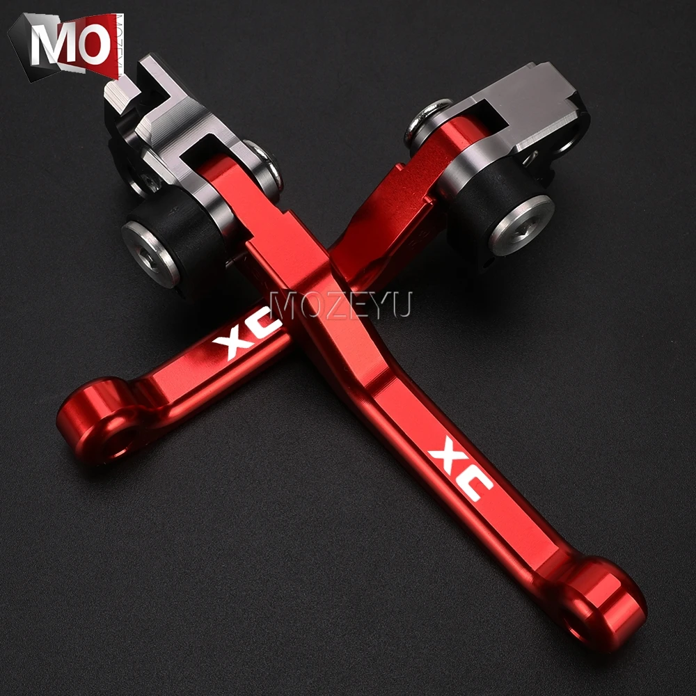 

For GASGAS XC250 XC300 XC 250 300 2017 2018 Motorcycle CNC Foldable Brake Clutch Levers Pivot Dirt Pit Bike Handle Accessories