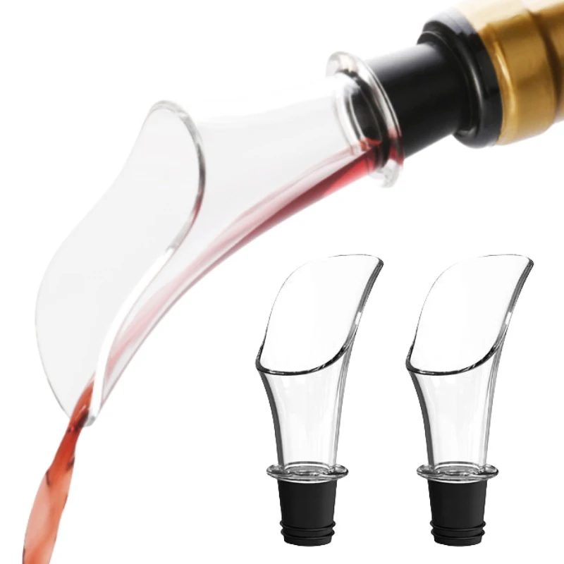 

Wine Aerating Pourer Spout Decanter Magic Wine Decanter Wine Aerator Quick Aerating Pouring Tool Pump Portable Filter