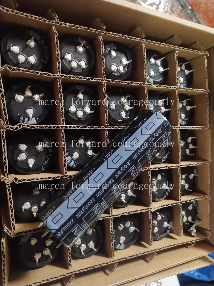 For NAD Audio Filter Power Amplifier Welding Machine Capacitor 50v 63v 80v 22000uf 4-pin 35X120