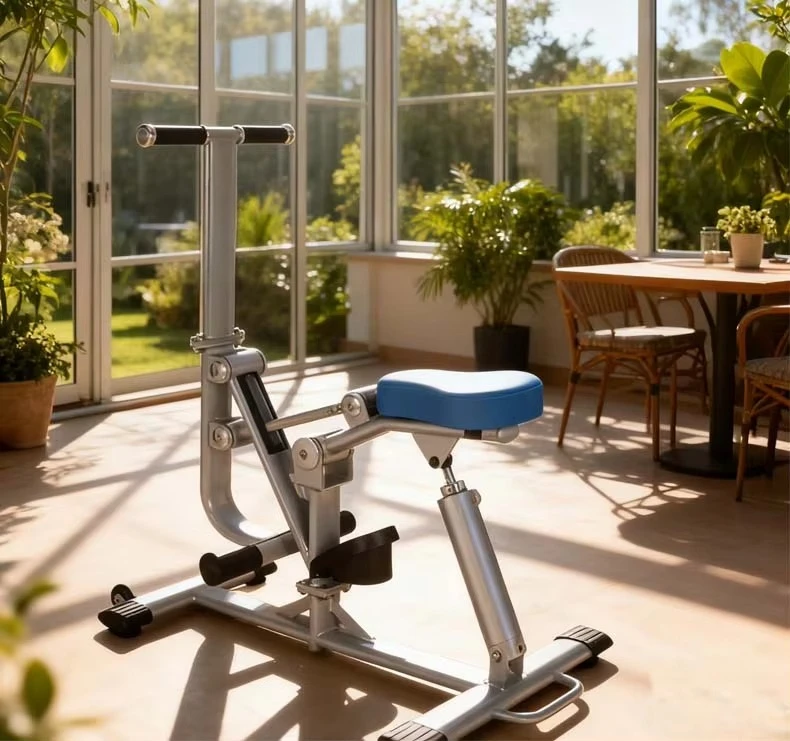 K679 معدات اللياقة البدنية التجارية الراقية آلة ركوب الخيل التجارية معدات القوة المهنية الصالة الرياضية #3