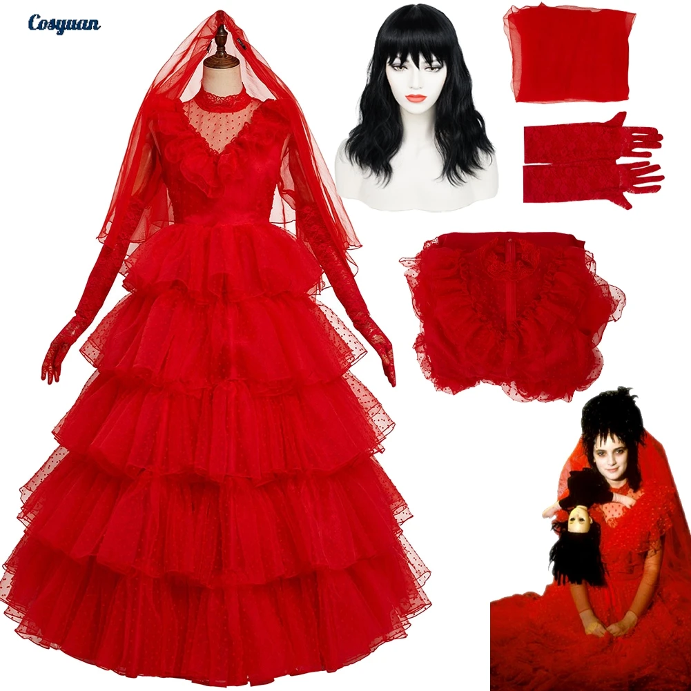 

Beetle Cosplay Lydia Fantasia Costume Party Disguise For Women Adult Wedding Uniform Outfits Suits Dresses Halloween Carnival