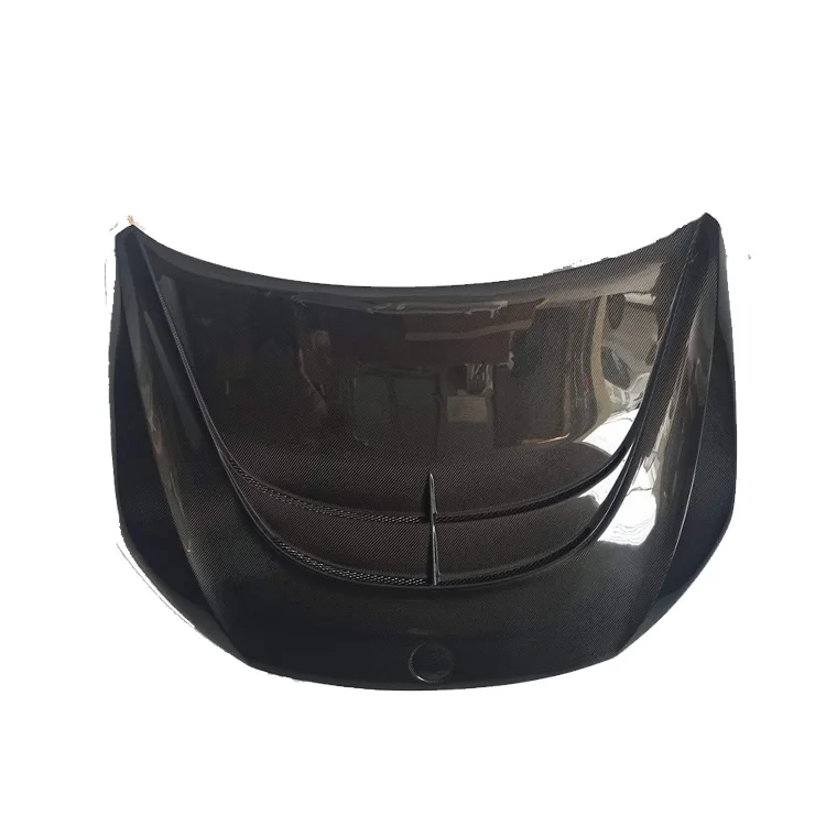 High Quality V Style Carbon Fiber Car Turning Bonnet Hood for Scirocco
