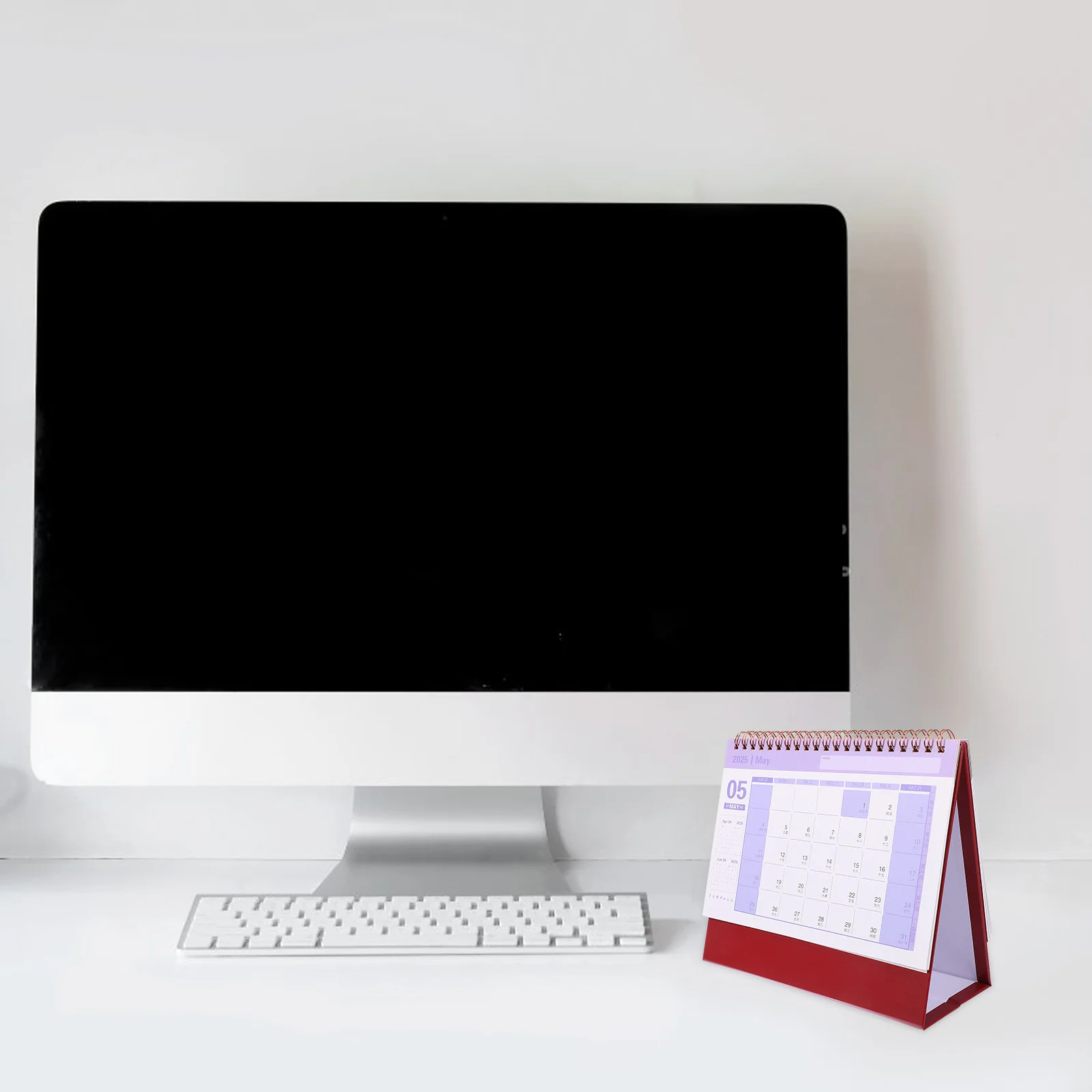 Mini Desk Calendar 2025, Small Tabletop Daily Schedule Monthly Planner For Home Office School Business, Flip Calendar Desktop