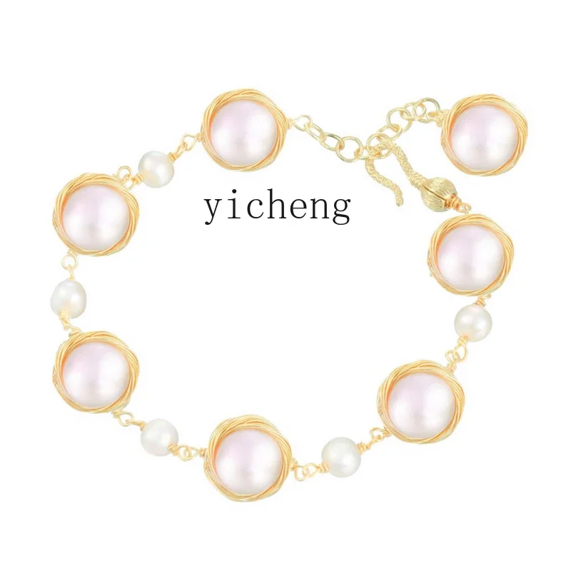 

XL freshwater pearl bracelet girls jewelry fashion temperament