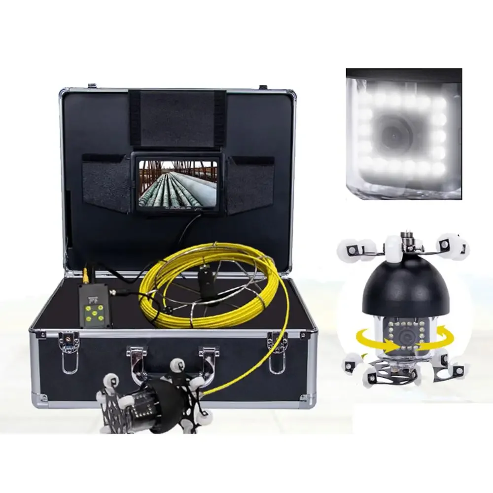 WP90D WIFI 360 Degree camera 145mm camera Water well detector chimney inspection Endoscope water pipe crack inspection