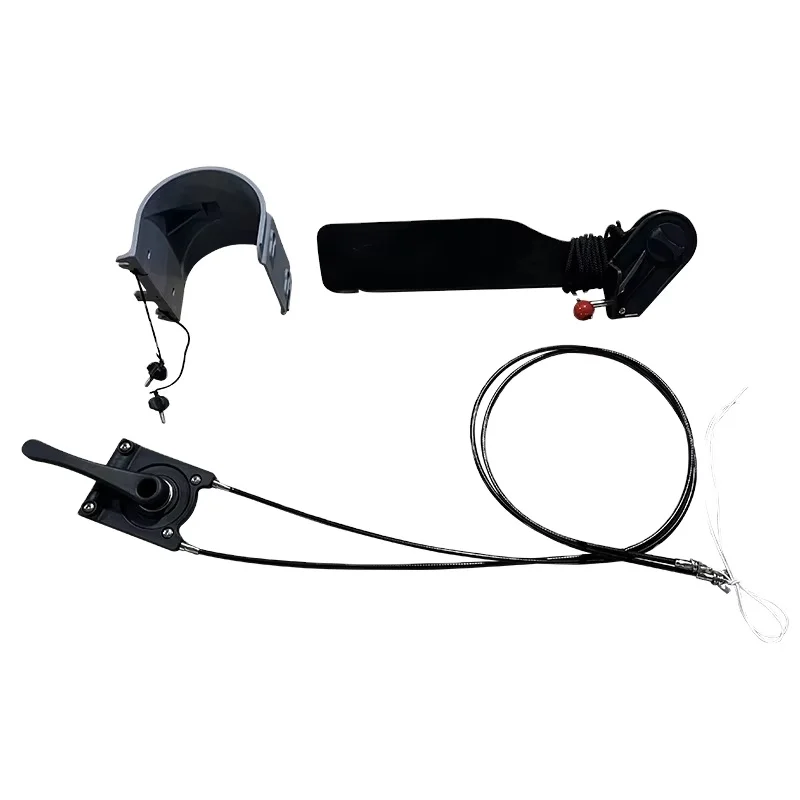 

Premium Plastic Rudder Set Kayak Rudder Blades Stern Foot Control Steering Kit Steering System