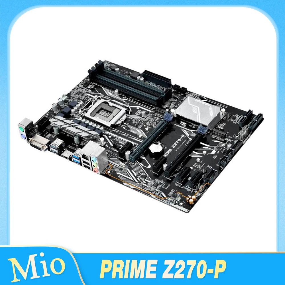 Untuk komputer desktop A-s-u-s PRIME Z270-P motherboard komputer 1151Z270 mendukung DDR4