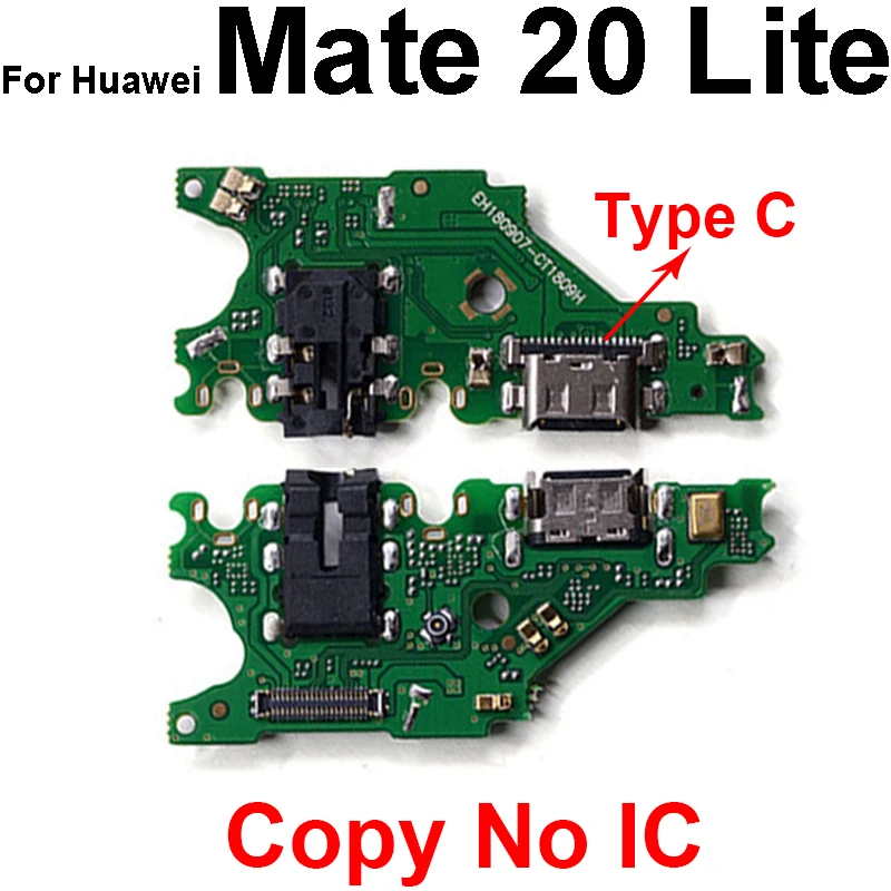 USB Charger Board Flex Cable For Huawei Mate 20 Lite 20 Pro 20X 4G 5G USB Charging Port Board Flex Ribbon Connector Replacement