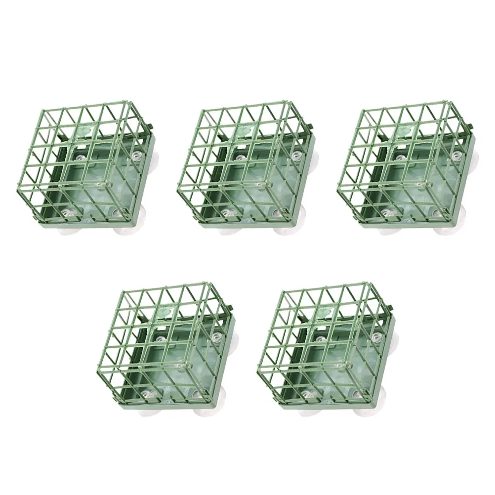 

5pcs Floral Sucker Wedding Decorative Shop Supplies Suction Cup Stickers Unique Wedding Ornament Front Flower Decoration Florist