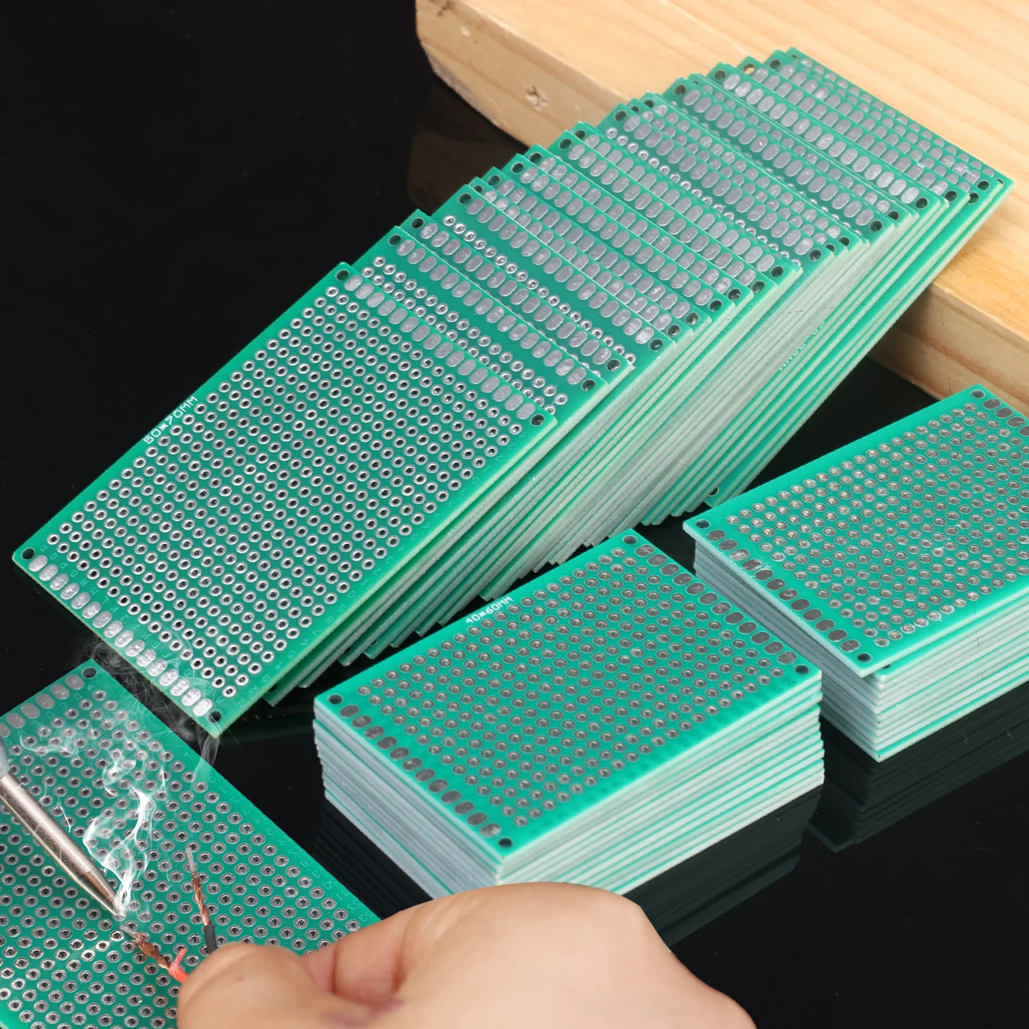 

5x7 см 4x6 см двухсторонний прототип DIY плата принтера универсальная печатная плата печатной платы макетные платы аксессуары для 3D-принтеров