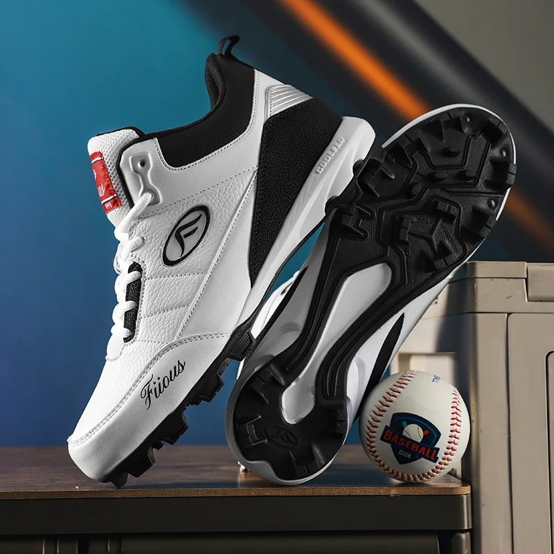 

Men's Baseball Trainers Slip-Resistant, Comfortable, Versatile, Stylish, Durable Outdoor Studded Shoes Baseball Training Shoes