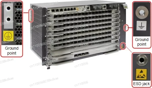 MA5800-X7 GPON Fiber Optic Equipment PON Module OLT Network SNMP RJ45 Connector IP SC UPC Type Stand-alone Installation