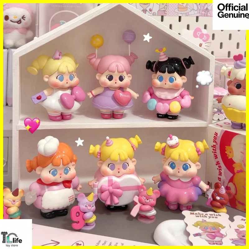 

QOQO Make A Wish with You Series Слепая коробка Аниме Фигурки Коллекционная модель Таинственная коробка Декор комнаты Игрушка-сюрприз Подарки на день рождения