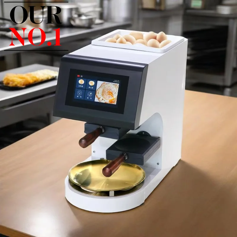 Smart Electric Stainless Steel 304 Commercial Fully Automatic Multi-function Egg Frying Machine 1 Egg 40 Seconds Customized